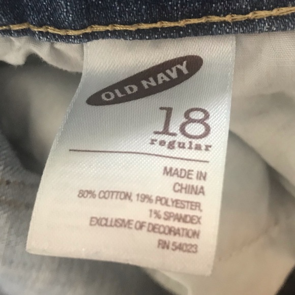 Women’s Plus Sz.  Old Navy Diva Jeans Sz. 18 - Picture 4 of 5